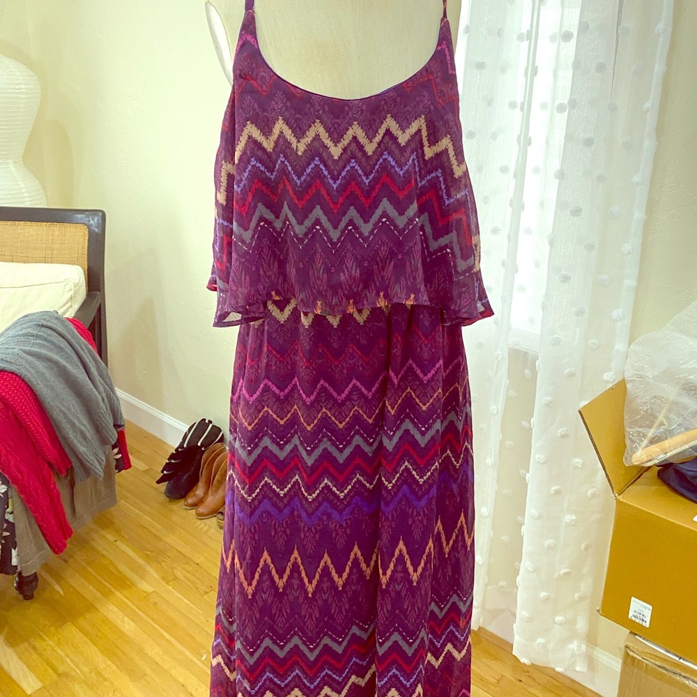 Beautiful cotton hippie style purple princess